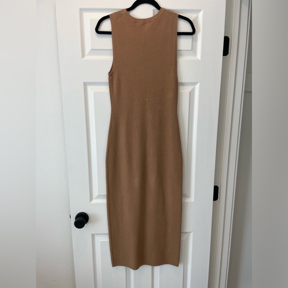 Jenni Kayne Sleeveless Sweater Dress - Camel - Small - Picture 7 of 9